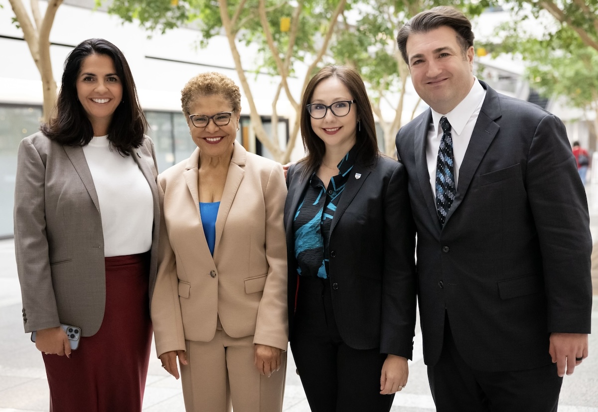 External Relations team with Mayor Karen Bass